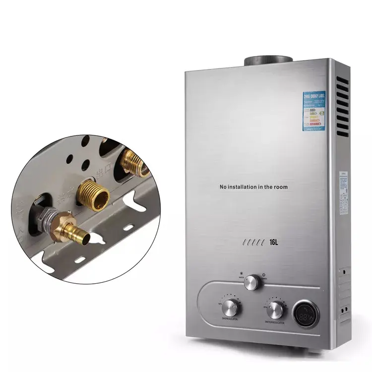 the industry good price panason gas water heater gas water heater for home 16L