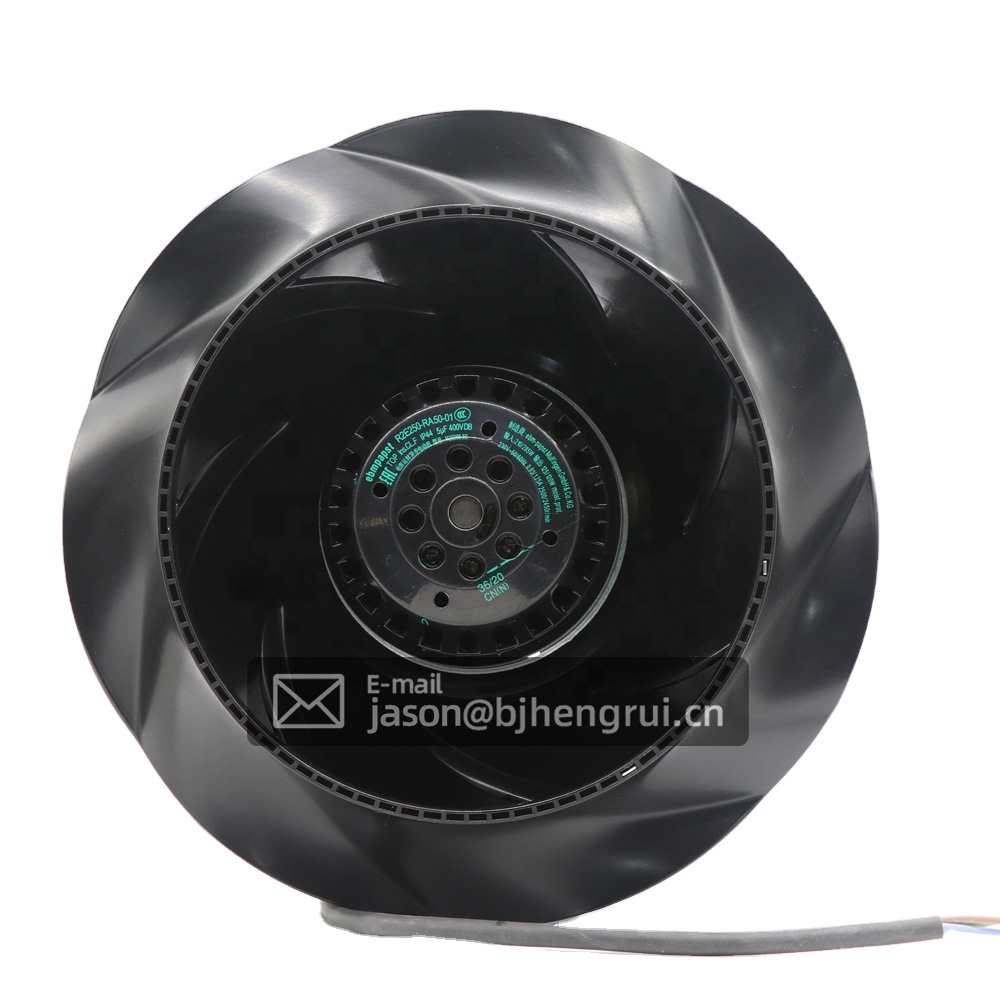 R2E250-AS47-09 230V 155W 0.42A ЭБМ ПАПСТ центробежный вентилятор R2E250-AS47-26