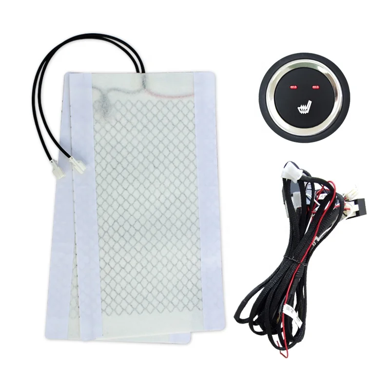 New Round Hi-Lo 12V car seat heater