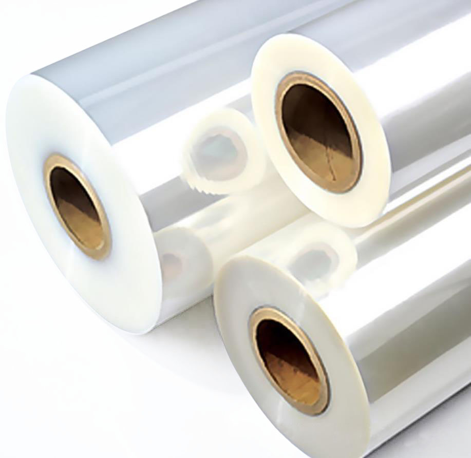 24mic Glossy Cold Laminating Film BOPP Pressure Sensitive Acrylic Adhesive Coated Paper Laminate Film Roll for Label  Industry