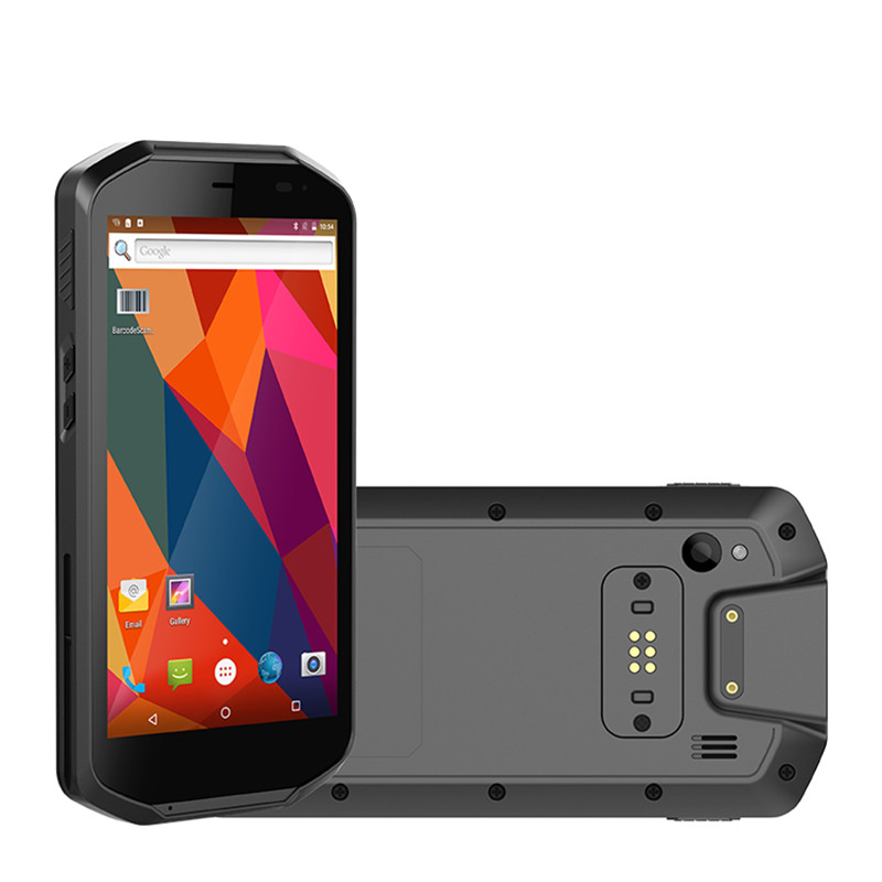 Распродажа 5 дюймов IP65 Прочный Android 8,1 2D сканер штрих-кода КПК с 4G NFC, Wi-Fi, GPS