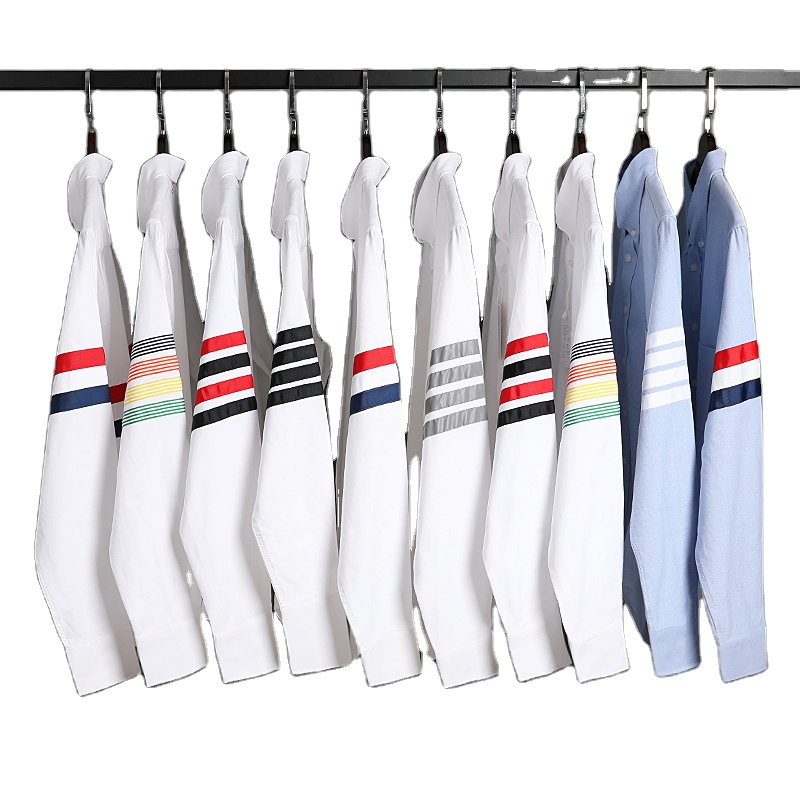 Custom man 70% Cotton 30% Polyester Slim Fit Men's Shirt Office Shirt