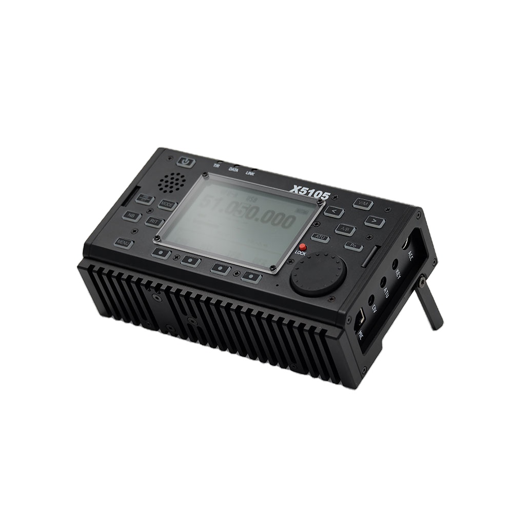 XIEGU X5105 HF Радио приемопередатчик принимает сигналы со всего мира со встроенным автоматическим антенным тюнером
