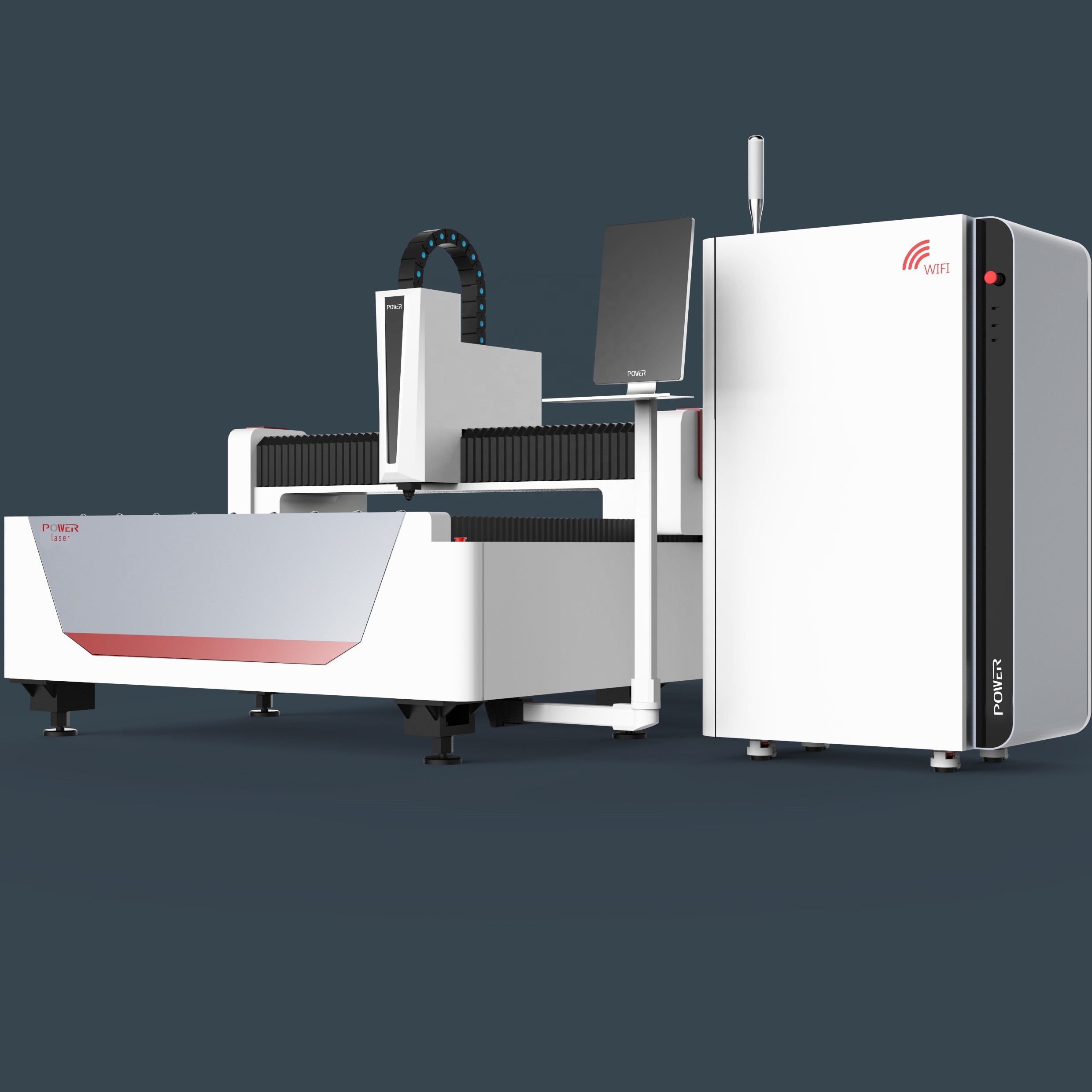 Высокоскоростная 1000 Вт CNC машина для лазерной резки углеродного волокна для резки металла