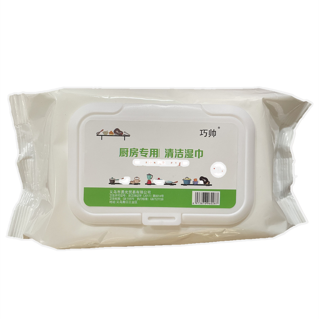 Kitchen cleaning and degreasing household kitchen roll paper disposable cleaning range hood oil-absorbing paper