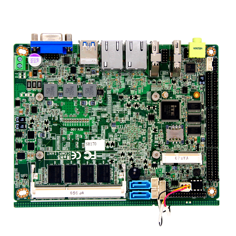Intel QM87 HM86 HM87 чипсет I3 I5 I7 4-й 4700MQ процессор промышленная Встроенная Материнская Плата Поддержка Двойной LVDS HD-MI