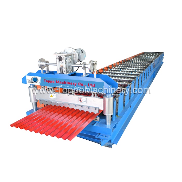 Manual Metal Roofing Corrugated Sheet Forming Machine