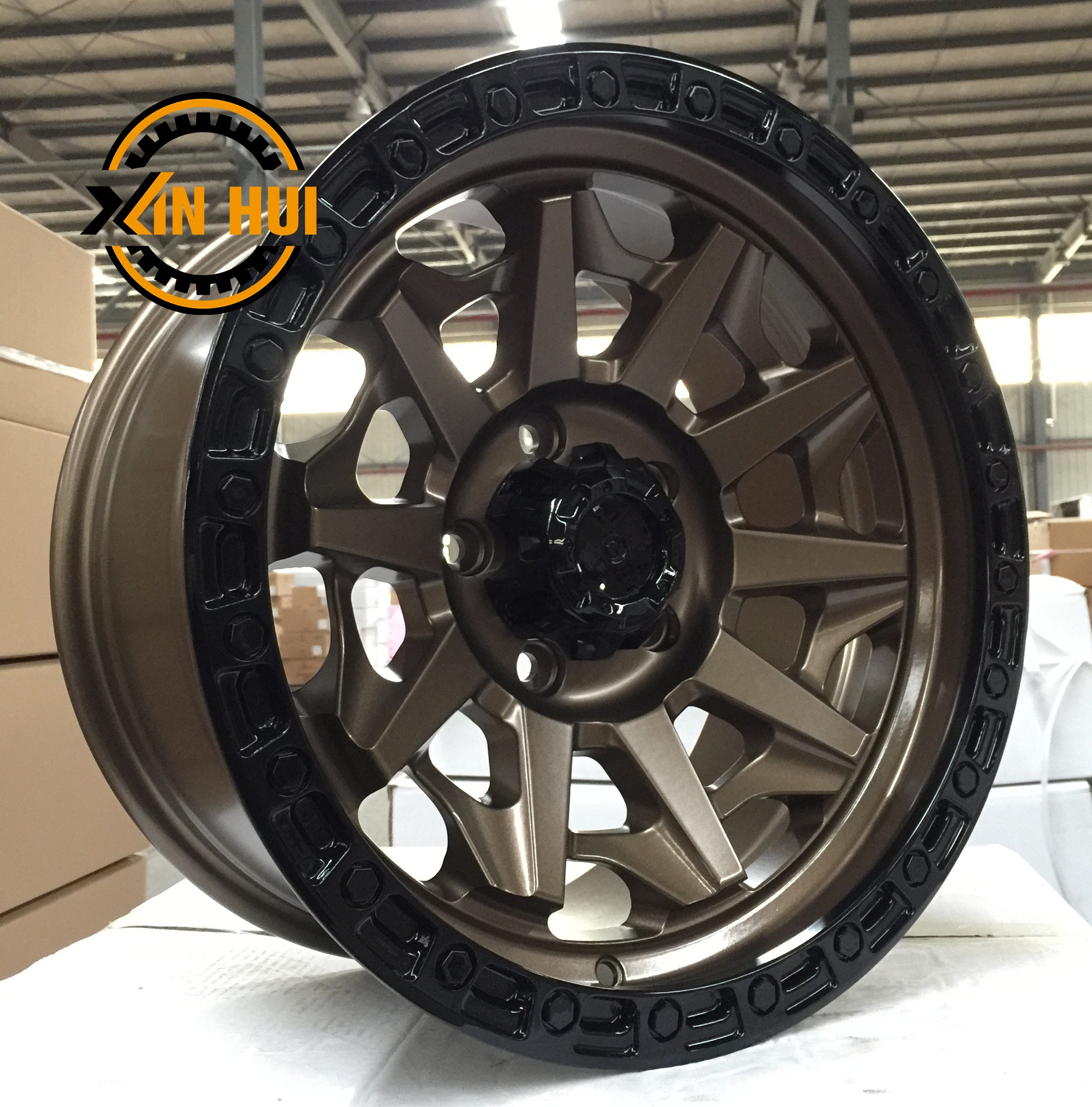 Колесо из сплава 4X4 для внедорожника, 17X9.0 20X9.0 5x127 5x139,7 5x150, черный Rhi без аналогичного топлива, D524, подходит F150