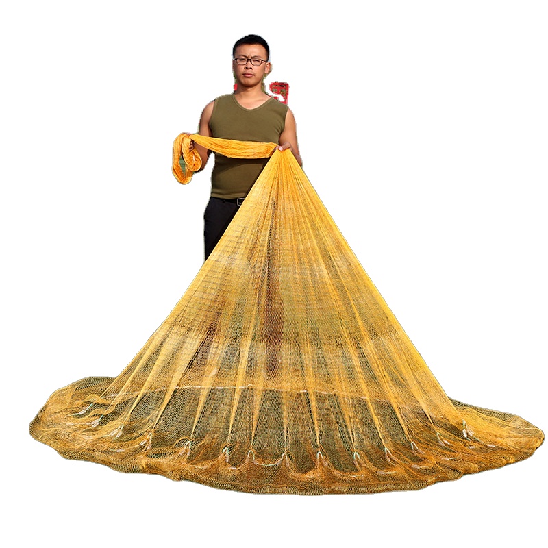 Nylon Thread Casting Net Factory Direct Sale Hand-throwing Easy Fishing Net Nylon Thread Hand-throwing Net Rede De Pesca