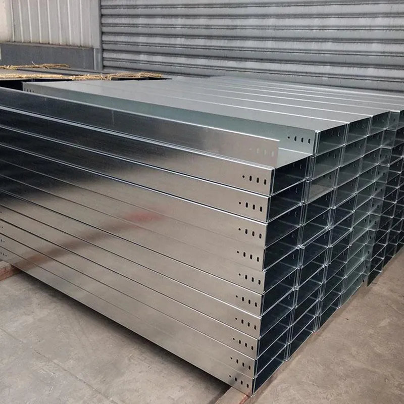 The Most Popular Galvanized Steel Cable Tray And Perforated Cable Tray Supporting System