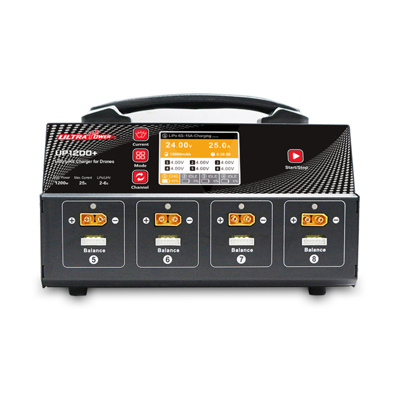 UP1200 + 25A 6S 1200W 8-канальный видеорегистратор для сельского хозяйства Бла (беспилотный летательный аппарат Дрон LiPo LiHV батарея AC зарядное устройство для iPhone 6S Plus 12S Радиоуправляемый Дрон батарея