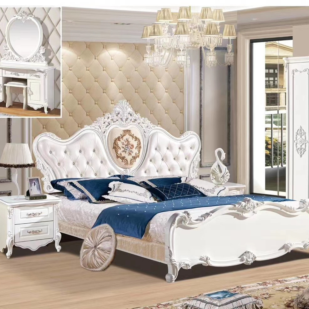 Royal Luxury Classic Turkey Royal Bedroom Set Furniture