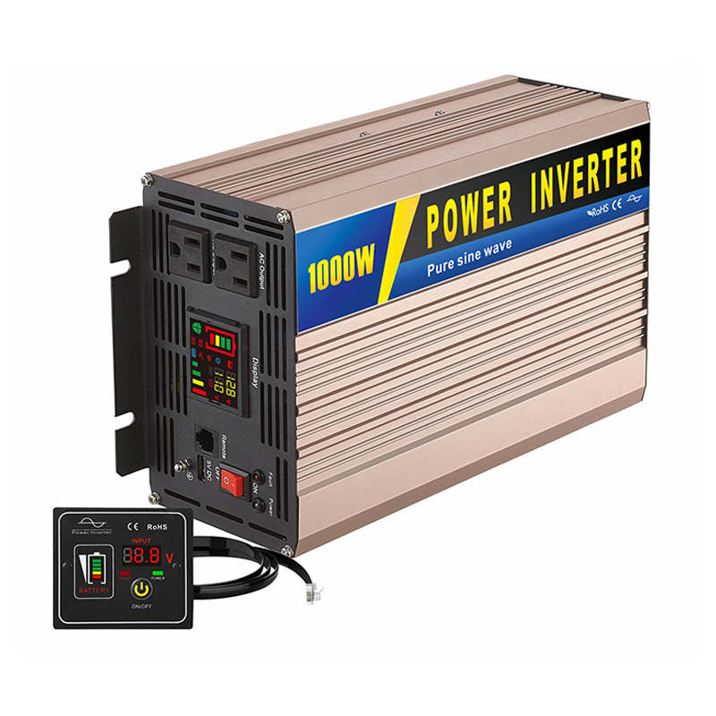 1000W 24V Solar inverter Solar power charger pure sine wave inverter dc inverter