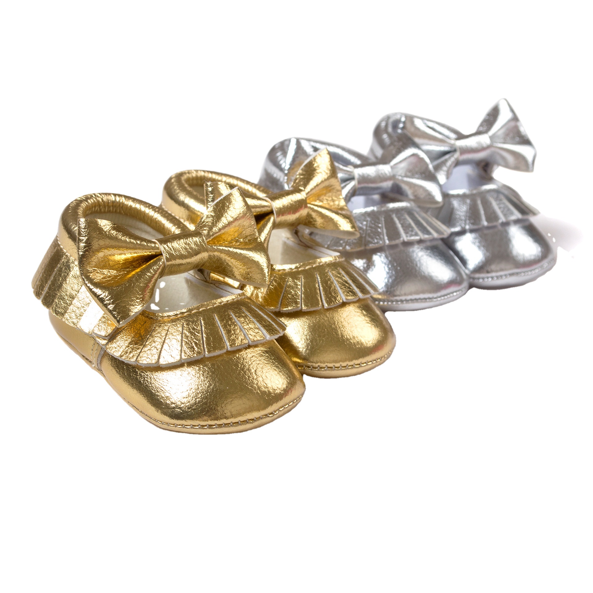 Infant Toddler Baby Soft Sole Tassel Bowknot Moccasinss Crib Shoes