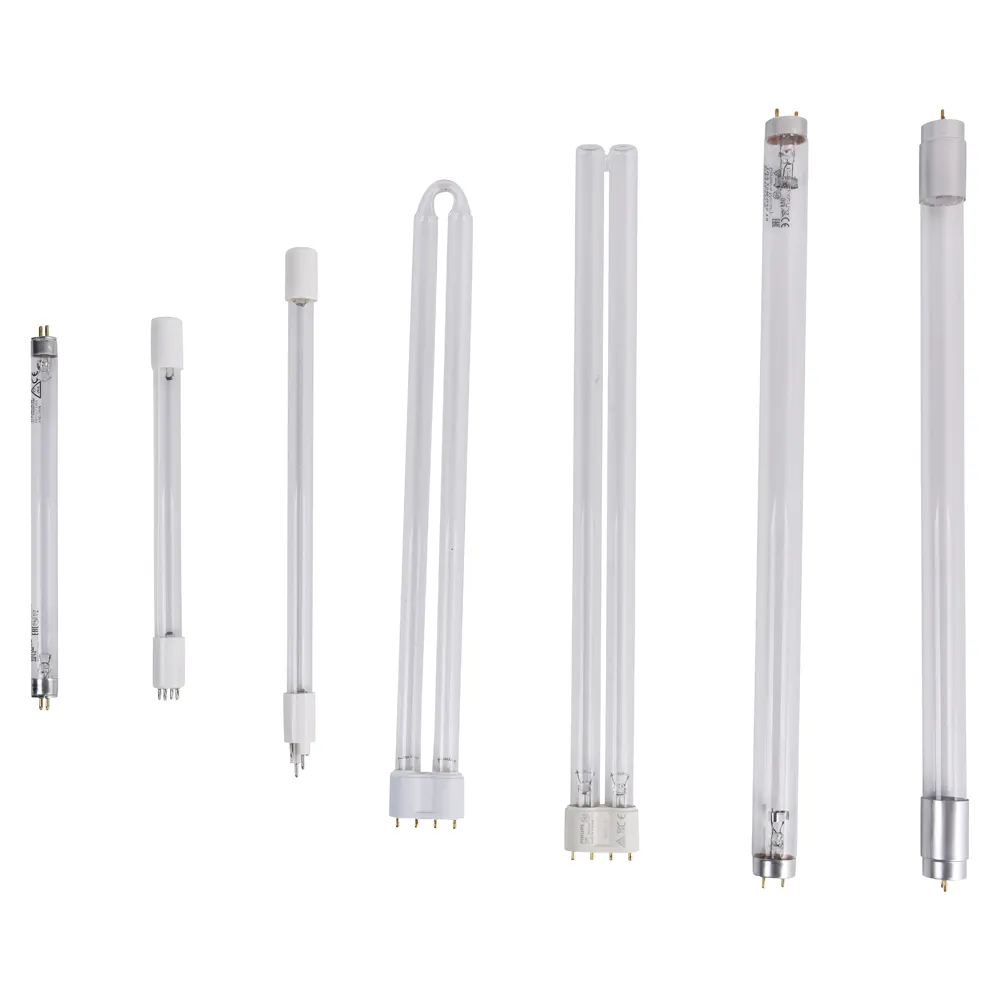 Hot Selling quartz disinfection ultraviolet light tube air lamp 4 pins germicidal T5/T8 uv lamp 25W