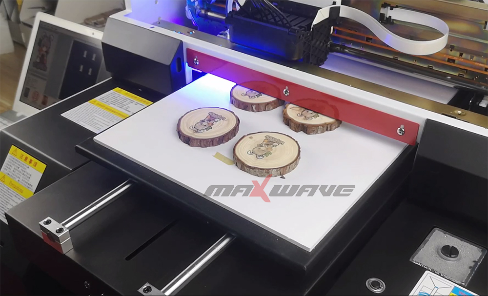 UV Printer Varnish And Inkjet Printer Double Heads UV Flatbed Printer For Mug Bottle T-shirt Printing Machine