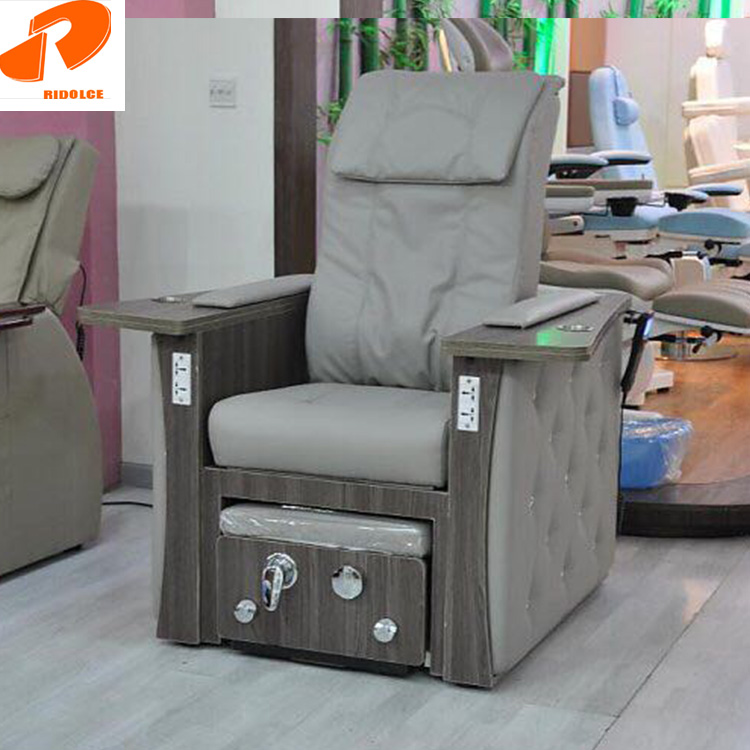 130 *180 * 118 Cm Brown Pedicure Chair China Spa Chair