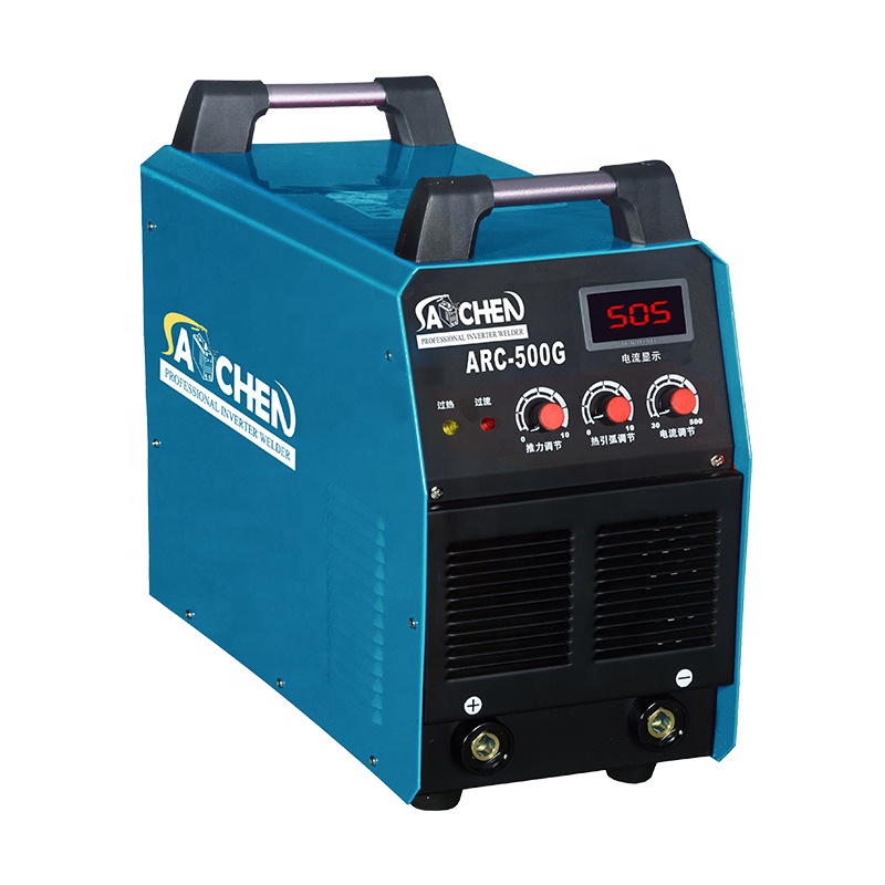 Частотный цифровой дисплей инвертор IGBT AC DC ARC-500G сварочный аппарат