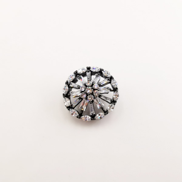 New Style High Quality Fashion Dress Decoration Buttons Jewelry Women Crystal Rhinestone Sew On Buttons for Clothing Wedding Bou