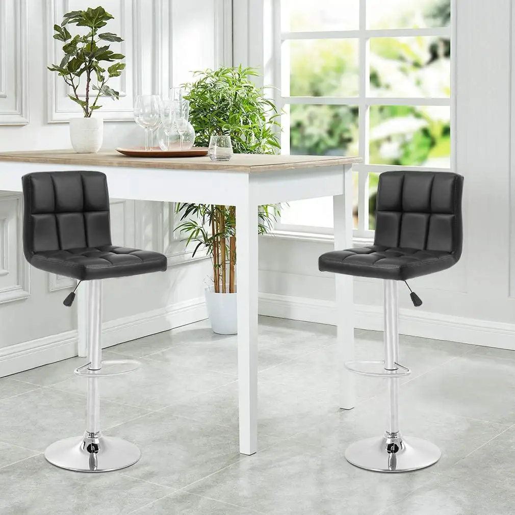 Bar High Chair Taburetes De Bar Nordic Minimalist Luxury Leather Modern Kitchen High Bar Chairs
