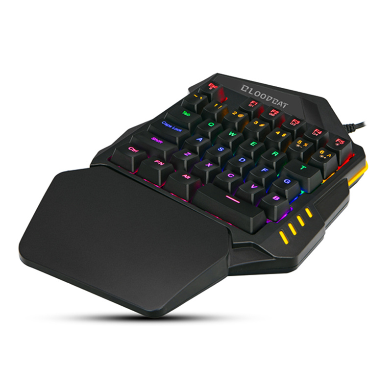 С доставкой в течение 3-смешивание цветов подсветка для PC Oem мини игровая клавиатура