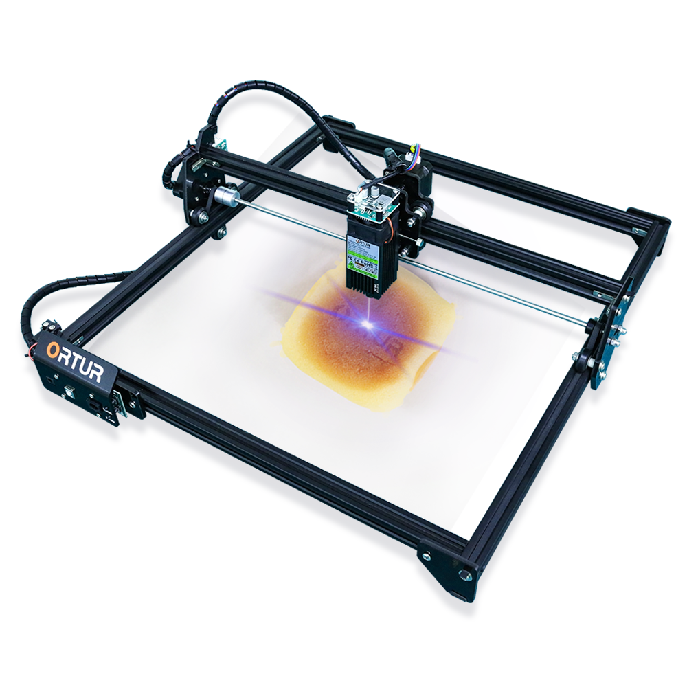 Настольный станок для лазерной гравировки дерева бамбука кожи Ortur Laser Master 2 Diy Cnc YRR
