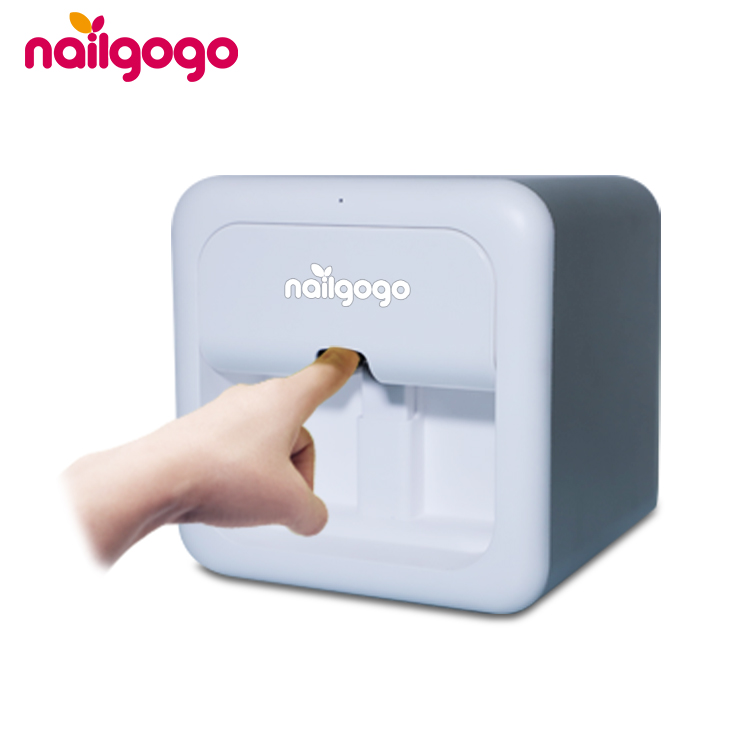 Nailgogo маникюрный салон Мини Смарт Оборудование для ногтей Волшебная электрическая мощность УФ пять пальцев ногтей печатная машина