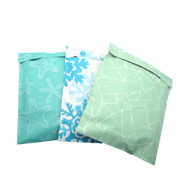 Cheap custom logo colorful poly mailer bag for delivery clothes packaging shipping bags