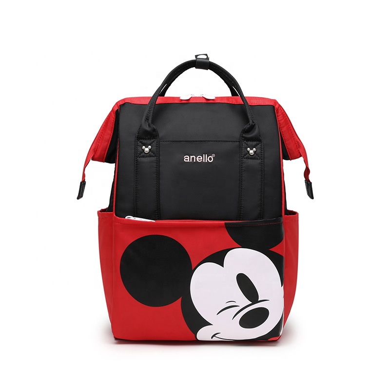 2021 модные рюкзаки с мультяшным принтом Micky Mouse, большая сумка, школьные сумки для детей