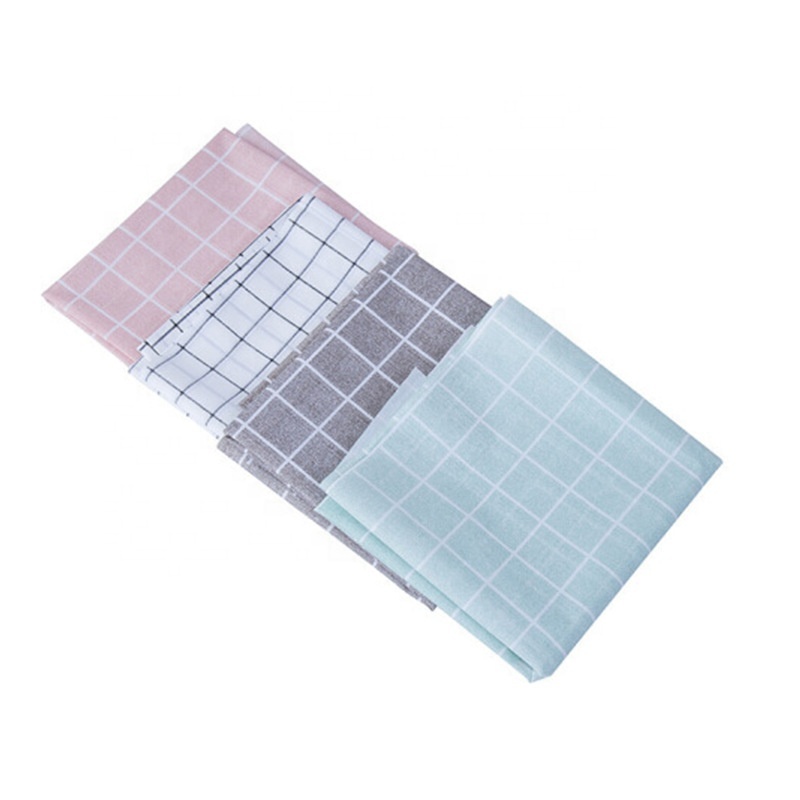 Custom Waterproof Wipeable Plastic PVC Tablecloth Rectangular Table Cover for Dinner, Kitchen, Camping, Indoor and Outdoor