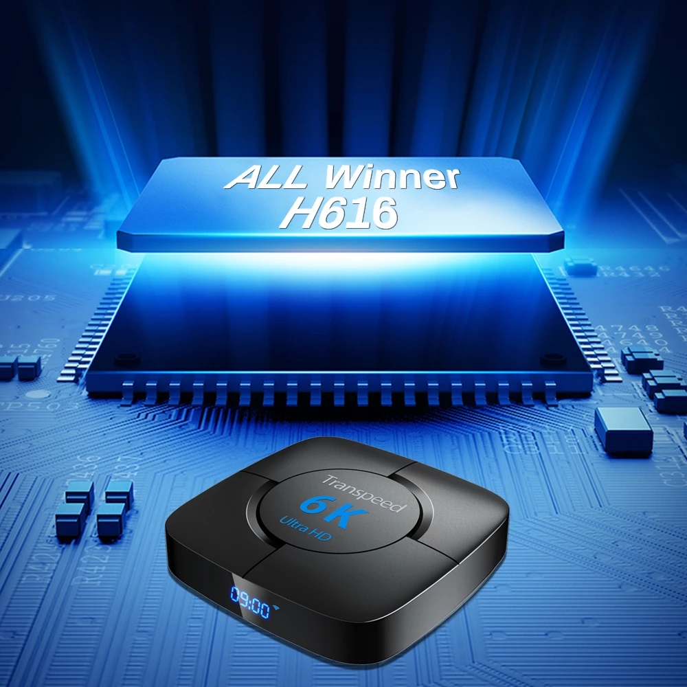ТВ-приставка с поддержкой Wi-Fi, Android 10,0