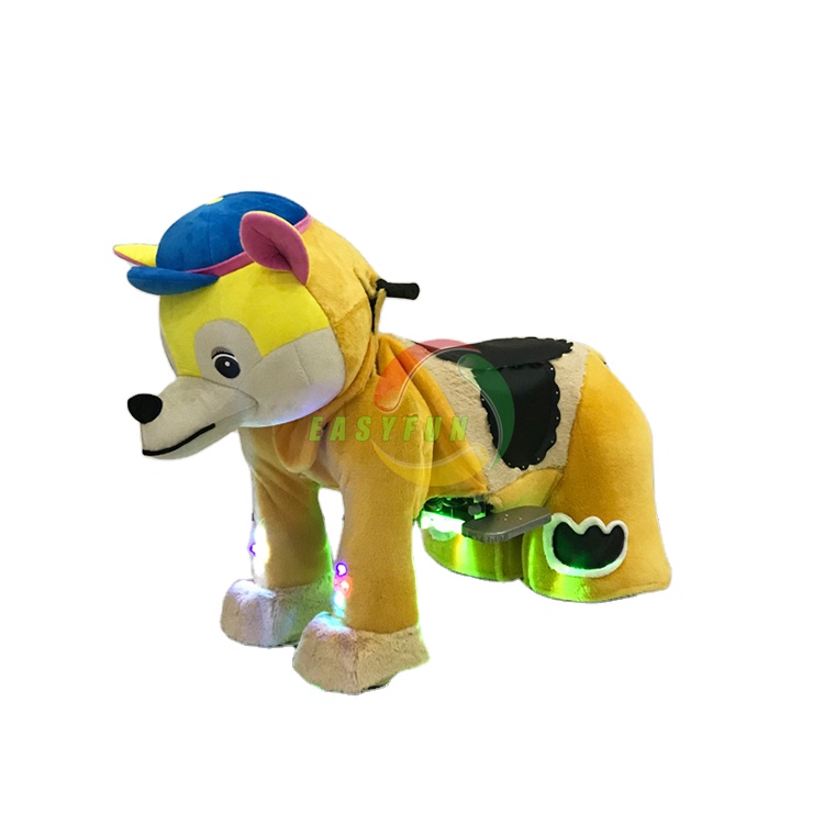 Adult and Kid Size Animal Ride Kids Riding Toys Plush Animal Electric Rides for Sale Ride on Toy
