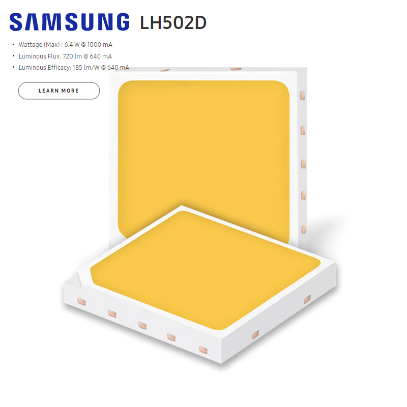 Оптовая продажа Smd Samsung 5050 6,4 Вт светодиодный чип высокой мощности Ra80 90 LH502D диоды Smd светодиодный чип