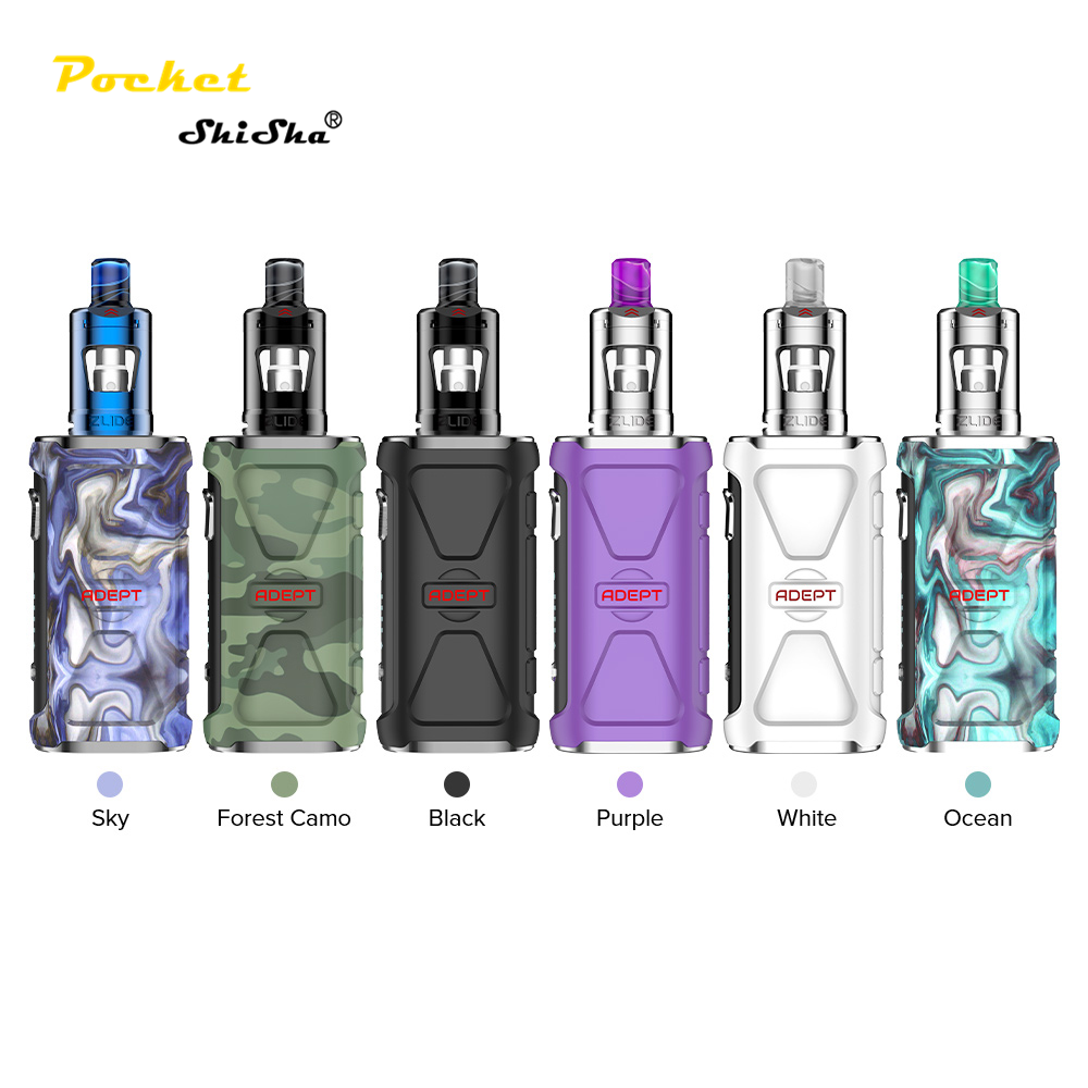 Original Waterproof Box Mod Vape Kit Innokin Adept Zlide with MTL Atomizer