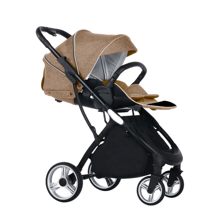 Multifunction Baby Carriage 360 Rotation Stroller Pushchair Baby Stroller 2 in 1 High Landscape