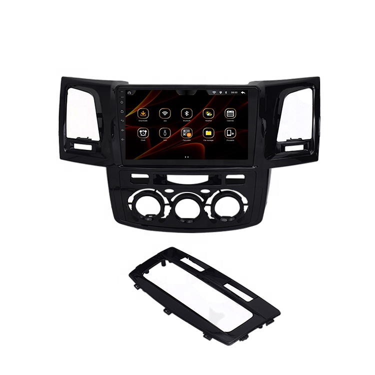 Android 11 подходит для Toyota HILUX FORTUNER VIGO MC 2007-2015, автомобильное радио-навигация, GPS-навигация, автомобильный dvd-плеер