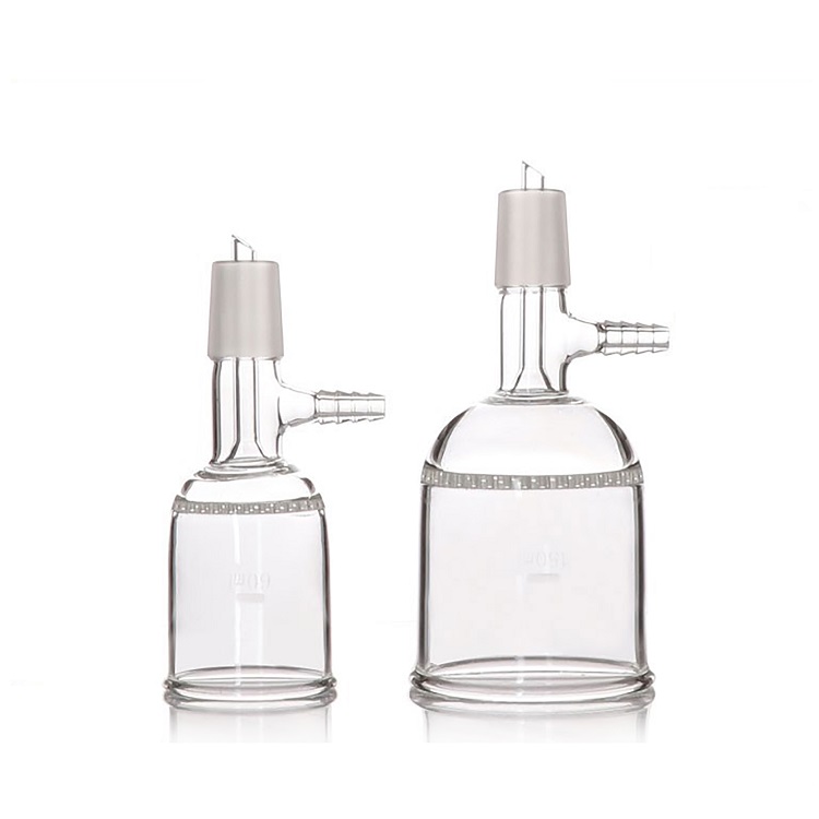 500ml Glass vacuum buchner funnel filter with glass perforated plate