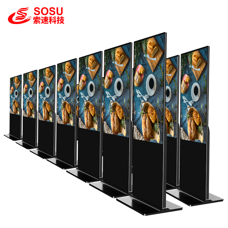 2020 SOSU цифровой рекламный дисплей wifi сенсорный экран Android 4K FHD 1980*1080 информационный киоск для внутреннего использования
