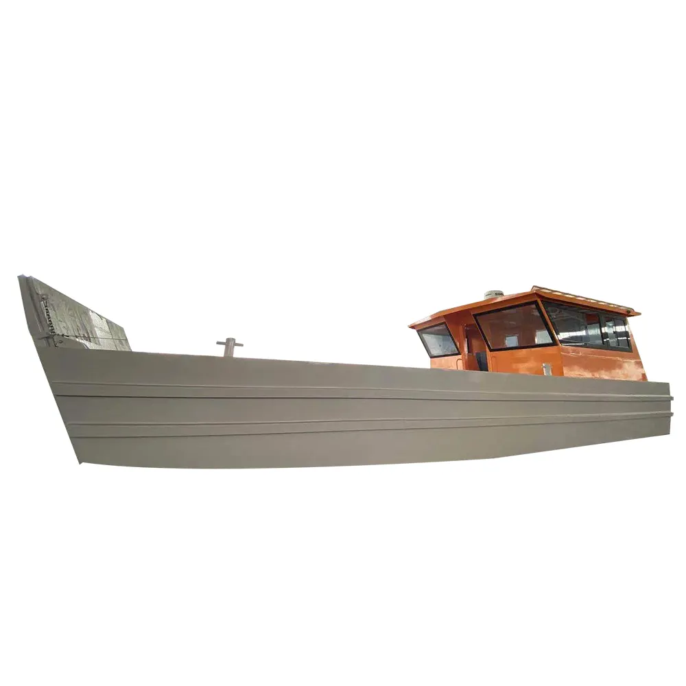 Gospel Aluminum boat 11m/30ft V Bottom Aluminium Landing Craft boat for sale Philippines