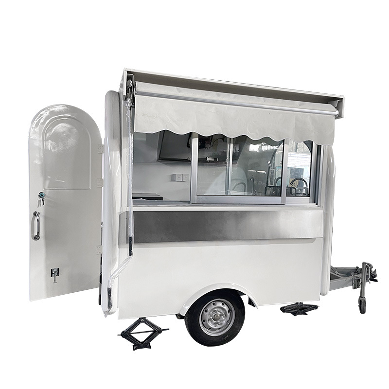 Food truck with full kitchen for sandwiches mobile food trailer fully equipped food cart