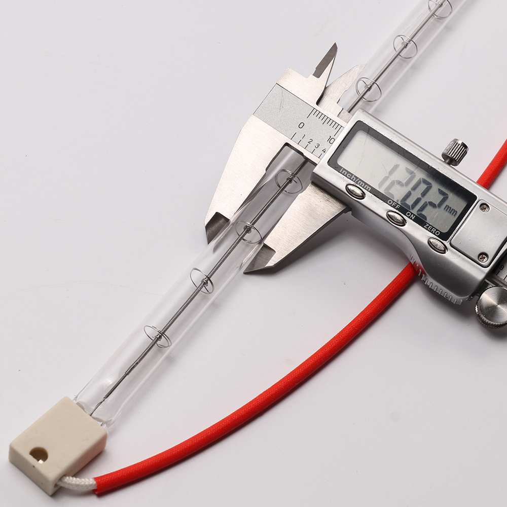 2Kw 415V 1115Mm Infrared Heating Paint Drying Curing Heater Ir Lamp Infrared Heat Halogen Bulb Lamp Infrared Paint Lamp