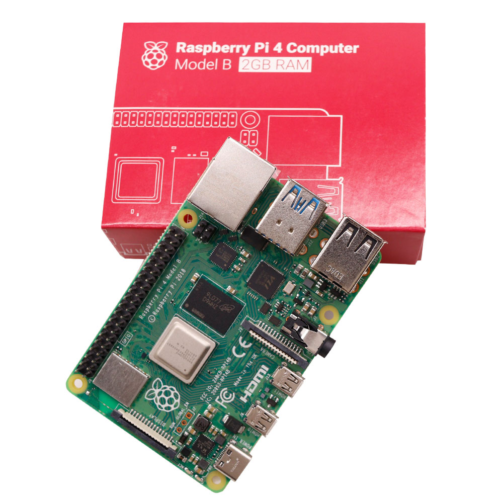 2GB E14 Version Raspherry Pi 4 Computer 2GB RAM with Dual Band WIFI