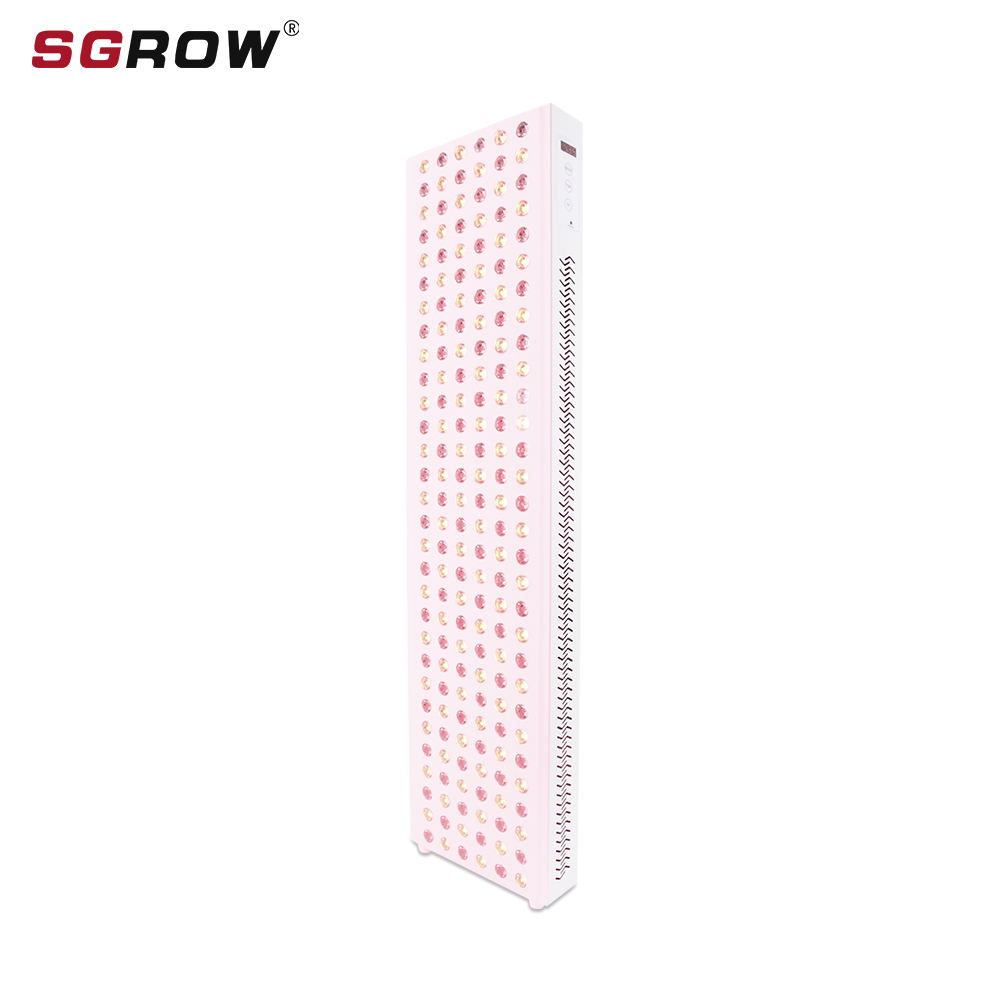 Новый sgrow Maxpro с двумя ЧИПАМИ инфракрасная сауна для домашнего использования 300 Вт 900 660nm 850nm Красный Инфракрасный свет терапия