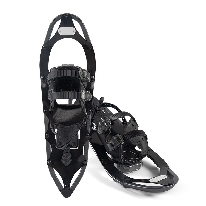Snowshoes 20 Years Experience Frame Crampon Ratchet Binding Aluminum Snowshoes