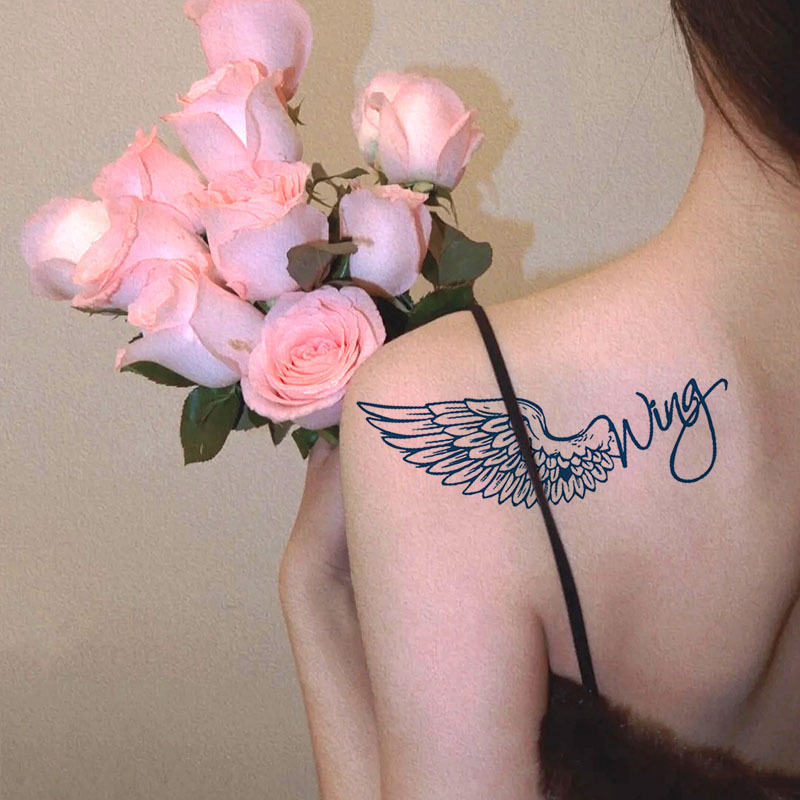 Tattoo stickers semi-permanent ins half arm tattoo stickers
