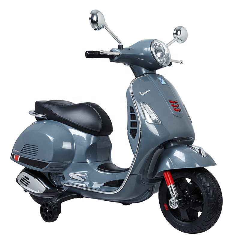 Дети перезаряжаемые на батарейках автомобили vespa Электрический мотоцикл для ребенка ездить на