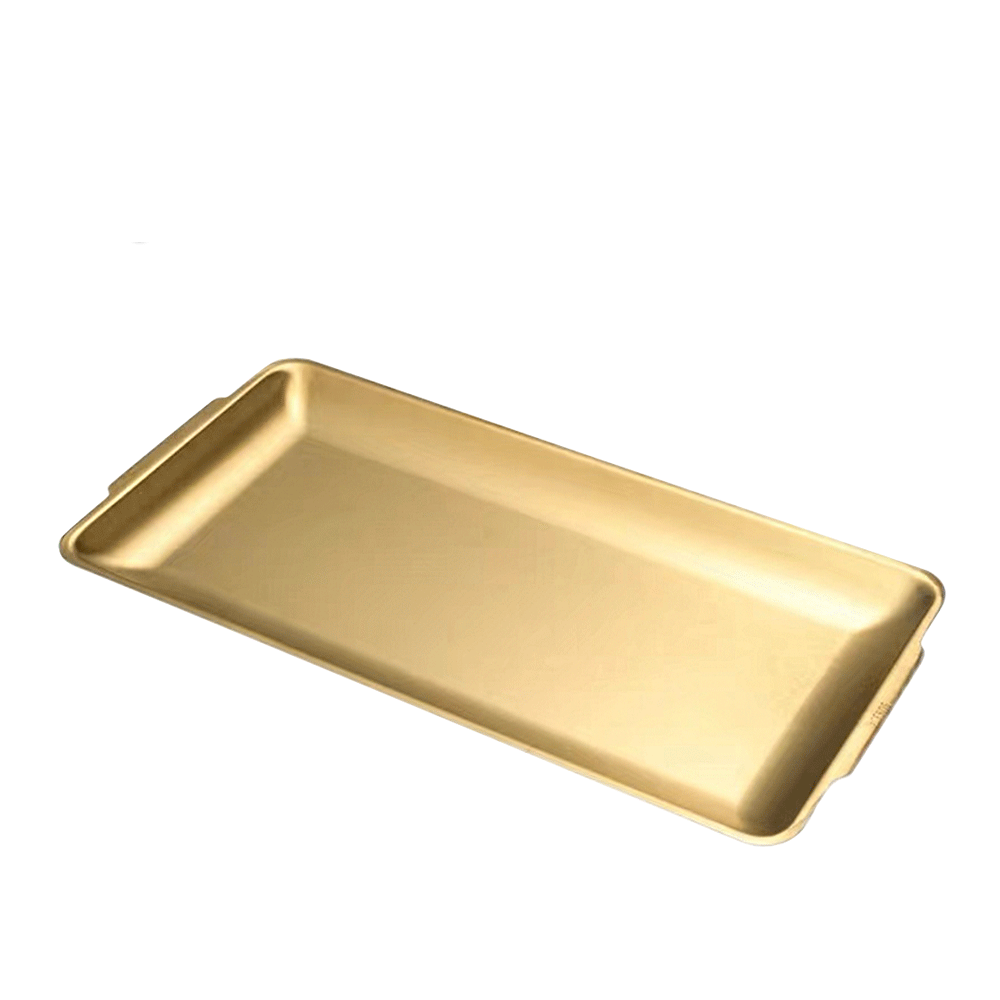 Rectangular Stainless Steel 304 Roast Meat Platter SF002 Barbecue Plate Dish for School Occasions Free Sample Bake Roasting Pan