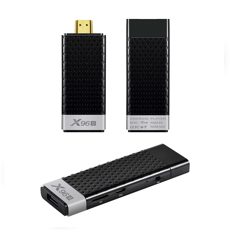 B2B оптовая продажа X96S stick ТВ android 8,1 amlogic s905y2 X96 S 802,11 a/b/g/n/ac 2,4 г/5,8 Г Wi Fi огонь ТВ огонь палку