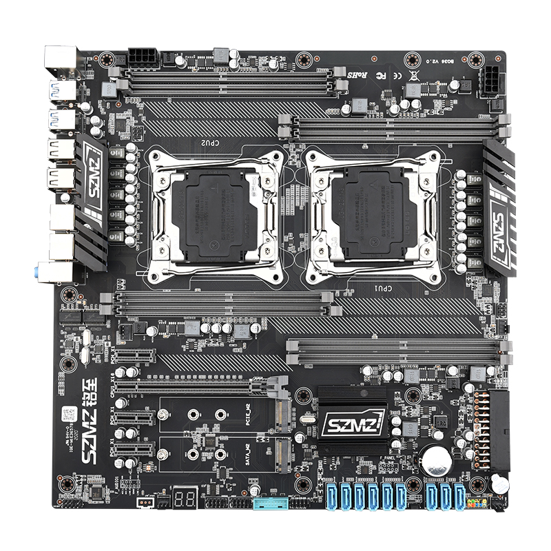 x99 Chipset DDR4 Lga2011 V3/V4 series dual CPU gaming mainboard Desktop X99