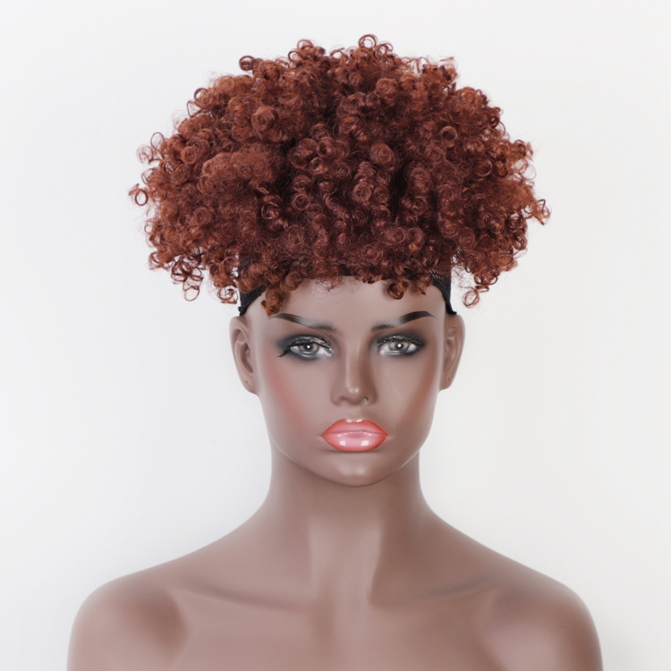 Aisi Hair, оптовая продажа, накладные волосы на шнурке для конского хвоста для женщин, Короткие афро-пуховики, синтетический кудрявый шиньон, шиньон